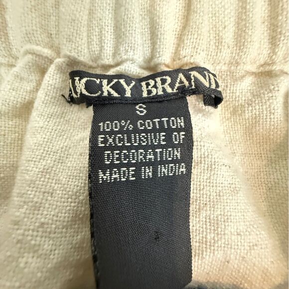 Lucky Brand Boho Embroidered Midi Skirt S - Picture 4 of 6